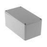 RS PRO Shielded Die Cast Aluminium Enclosure with Grey Lid 55.1 mm x 114.4 mm x 63.7 mm 517-3822