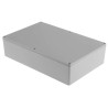RS PRO Grey Lid Die Cast Aluminium Enclosure 55.9 mm x 222.1 mm x 145.9 mm 517-3838