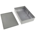 RS PRO Grey Lid Die Cast Aluminium Enclosure 55.9 mm x 222.1 mm x 145.9 mm 517-3838