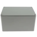 RS PRO Grey Grey Lid Die Cast Aluminium Enclosure 76.7 mm x 139.1 mm x 101.5 mm 517-3872