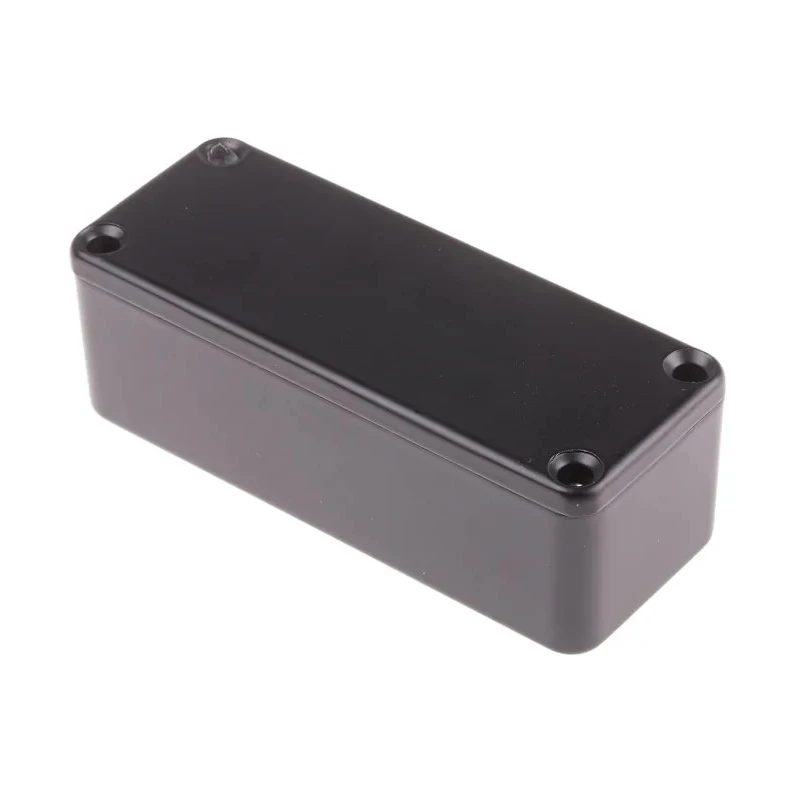 RS PRO Black Black Lid Die Cast Aluminium EMI/RFI Shielded Enclosure, 30.3 mm x 89.1 mm x 35 mm 517-4027