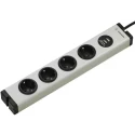 Bodo Ehmann 16A 250V 6 Gang Extension Lead with 1.5m Cable Type F - German Schuko 0600X0A052031