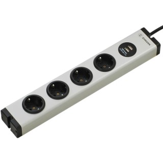 Bodo Ehmann 16A 250V 6 Gang Extension Lead with 1.5m Cable Type F - German Schuko 0600X0A052031