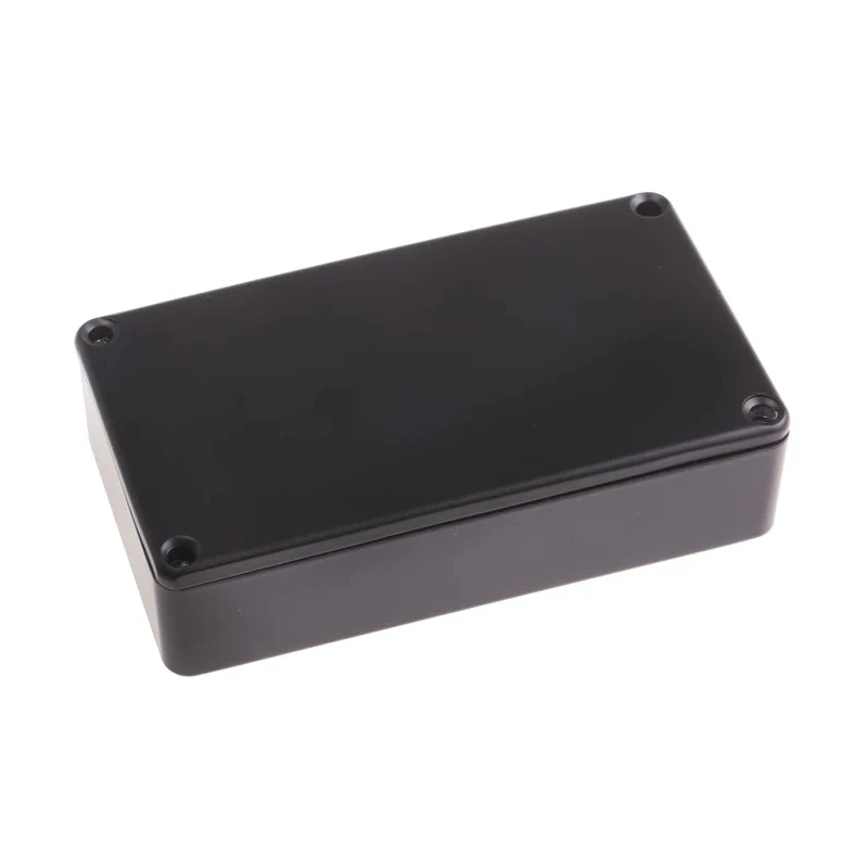 RS PRO Shielded Die Cast Aluminium Enclosure Black Lid 30.3 mm x 114.5 mm x 63.6 mm 517-4033