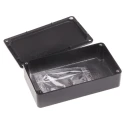 RS PRO Shielded Die Cast Aluminium Enclosure Black Lid 30.3 mm x 114.5 mm x 63.6 mm 517-4033