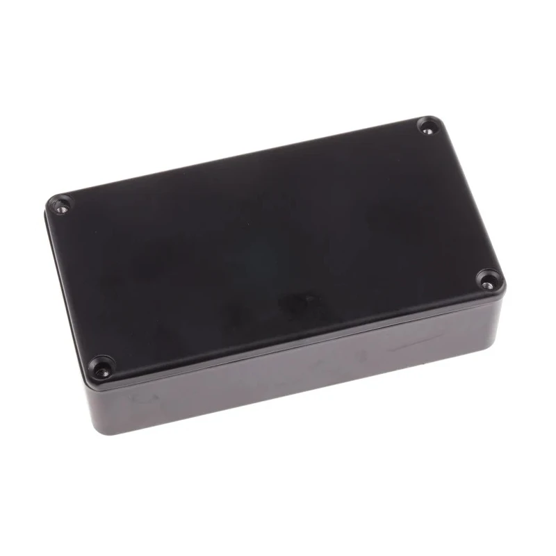 RS PRO Black Die Cast Aluminium Enclosure IP66, 30.3 mm x 114.5 mm x 63.6 mm IP66