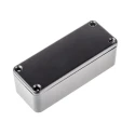 RS PRO Black Black Lid Die Cast Aluminium Enclosure IP66 30.3 mm x 89.1 mm x 35 mm IP66