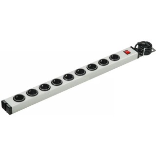 Bodo Ehmann 9 Gang Extension Lead Type F German Schuko 16A 250V, 1.5m Cable 0601X00092031