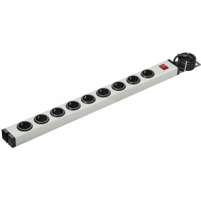 Bodo Ehmann 9 Gang Extension Lead Type F German Schuko 16A 250V, 1.5m Cable 0601X00092031