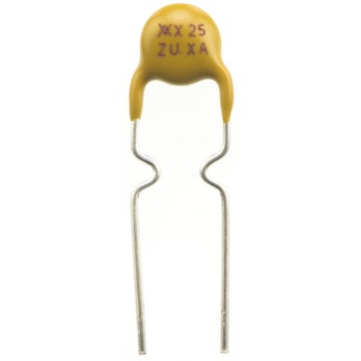 Littelfuse 0.25 A Resettable Fuse, Radial Lead Orientation, 72V, 0.45W Power Dissipation RXEF025