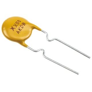 Littelfuse 0.5 A Resettable Fuse 72V Radial Lead PolySwitch RXEF Series RXEF050