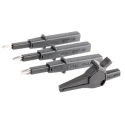 Fluke Test Lead Kit With Safe Contact, 4 mm Connector Test Lead - Shrouded, Test Probe TLK290