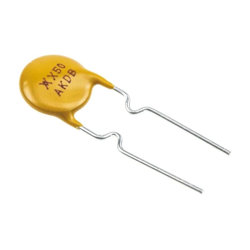 Littelfuse 0.5 A Resettable Fuse 72V Radial Lead 7.9mm x 13.7mm x 3mm RXEF050