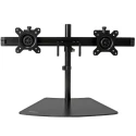 StarTech.com Black Desktop Monitor Arm, VESA 75 x 75 mm & 100 x 100 mm, 8 Kg Max Load, 950mm Length ARMBARDUO