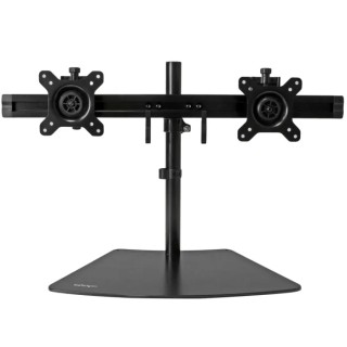 StarTech.com Black Desktop Monitor Arm, VESA 75 x 75 mm & 100 x 100 mm, 8 Kg Max Load, 950mm Length ARMBARDUO