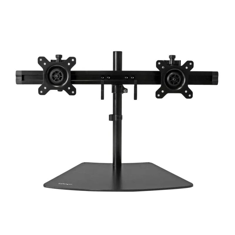 StarTech.com Black Desktop Monitor Arm, VESA 75 x 75 mm & 100 x 100 mm, 8 Kg Max Load, 950mm Length ARMBARDUO