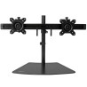 StarTech.com Black Desktop Monitor Arm, VESA 75 x 75 mm & 100 x 100 mm, 8 Kg Max Load, 950mm Length ARMBARDUO