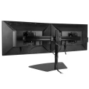 StarTech.com Black Desktop Monitor Arm, VESA 75 x 75 mm & 100 x 100 mm, 8 Kg Max Load, 950mm Length ARMBARDUO