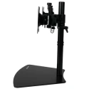 StarTech.com Black Desktop Monitor Arm, VESA 75 x 75 mm & 100 x 100 mm, 8 Kg Max Load, 950mm Length ARMBARDUO