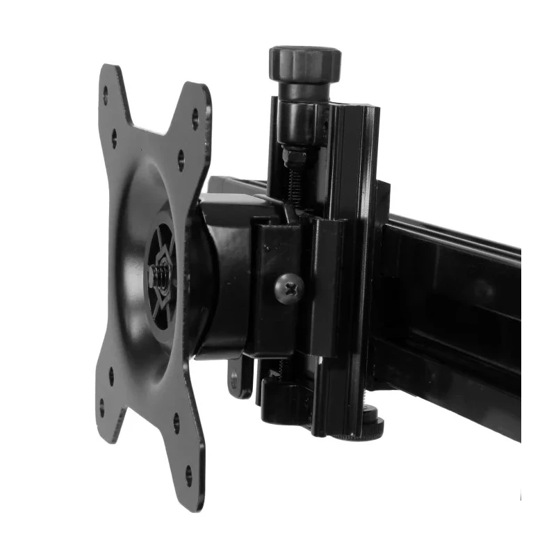 StarTech.com Black Desktop Monitor Arm, VESA 75 x 75 mm & 100 x 100 mm, 8 Kg Max Load, 950mm Length ARMBARDUO