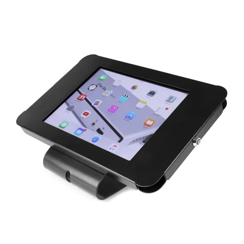 StarTech.com Tablet Keyboard Stand Black Steel Tilt Adjustable for I Pad Tablet SECTBLTPOS