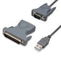 StarTech.com RS232 Interface Converter USB Type-A 4-Pin to DB25 230.4kbps 