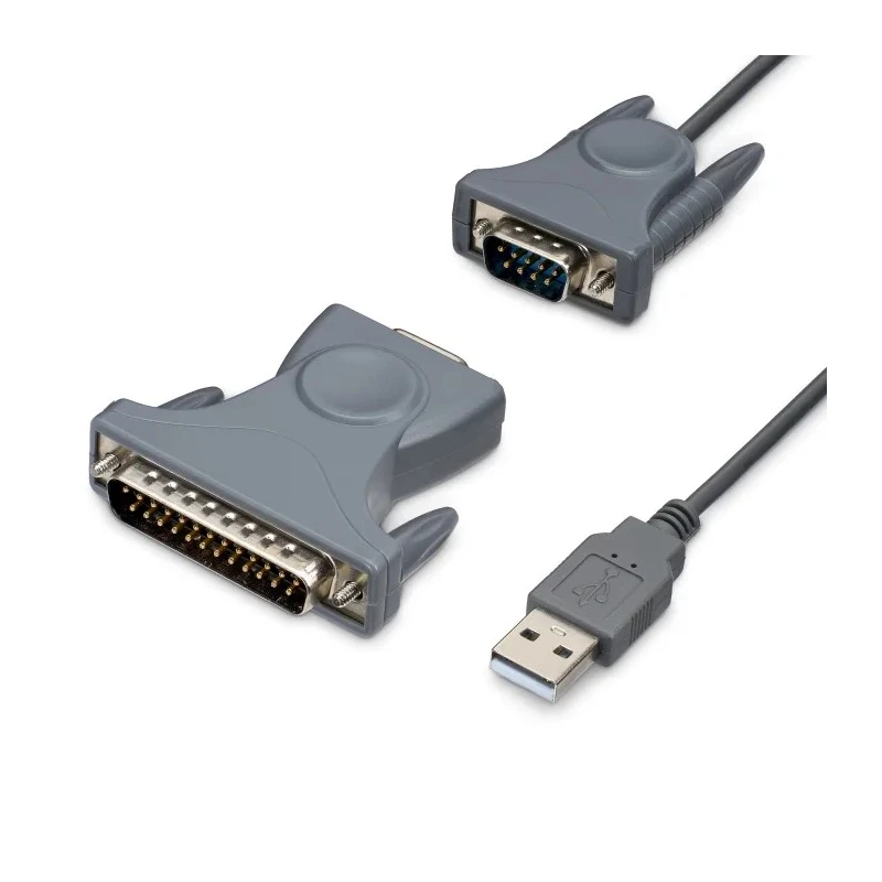StarTech.com RS232 Interface Converter USB Type-A 4-Pin to DB25 230.4kbps 