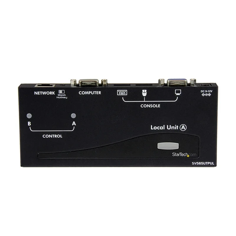 StarTech.com USB VGA KVM Extender Pair 2 Ports USB Keyboard/Mouse 1920x1200 Resolution 18W Power 300m SV565UTPUL