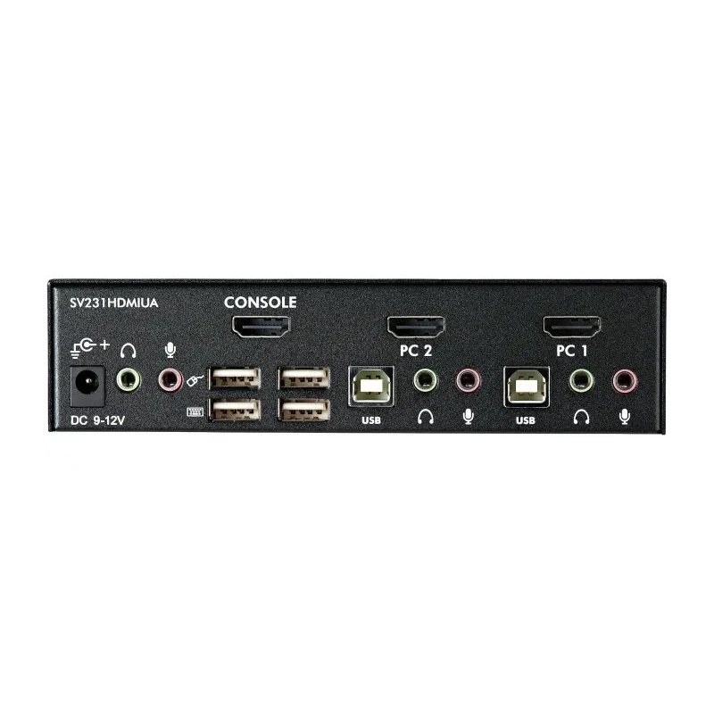 StarTech.com 2 Port USB HDMI KVM Switch with HDMI 1920 x 1200 Pixel Maximum Resolution SV231HDMIUA