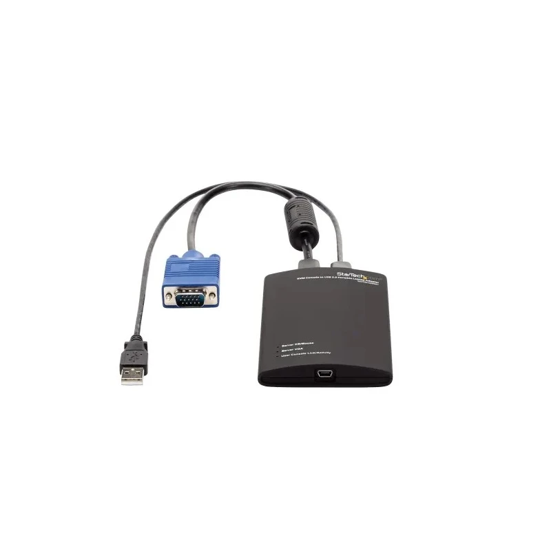 StarTech.com 1 Port 1 Displays USB VGA KVM Switch 1920 x 1200 pixel Maximum Resolution NOTECONS01