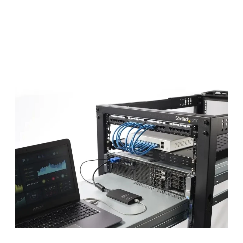 StarTech.com 1 Port 1 Displays USB VGA KVM Switch 1920 x 1200 pixel Maximum Resolution NOTECONS01