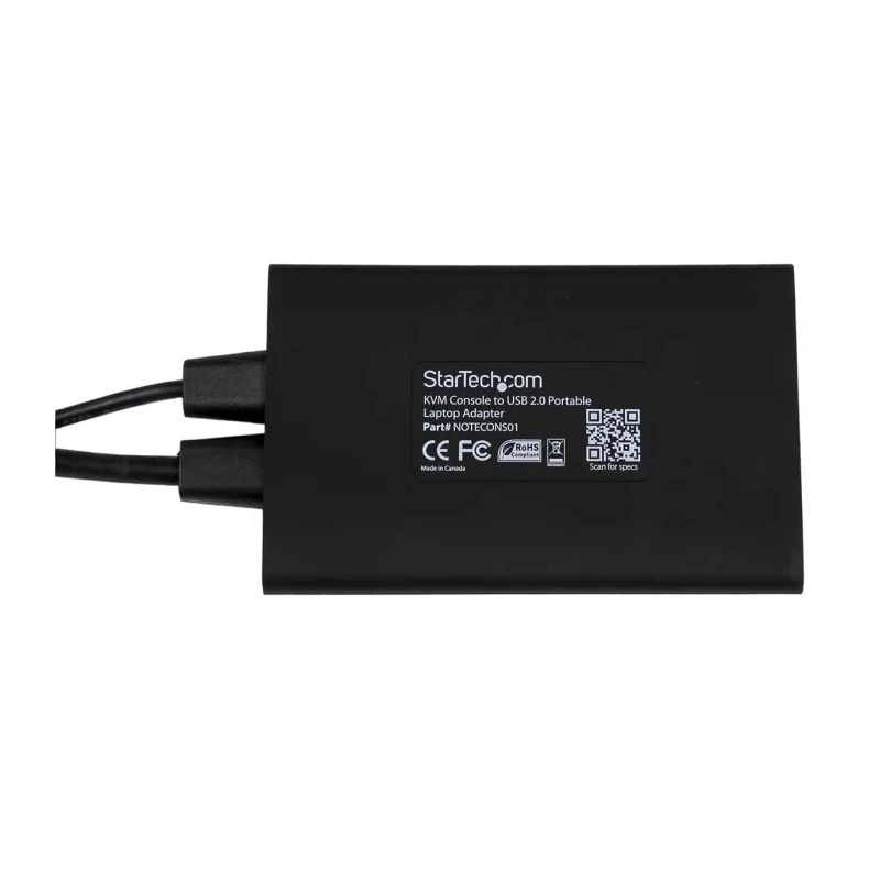 StarTech.com 1 Port 1 Displays USB VGA KVM Switch 1920 x 1200 pixel Maximum Resolution NOTECONS01