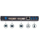 StarTech.com USB 3.0 Docking Station 5 USB Ports DVI HDMI VGA 2048 x 1152 Pixel USB3SDOCKDD