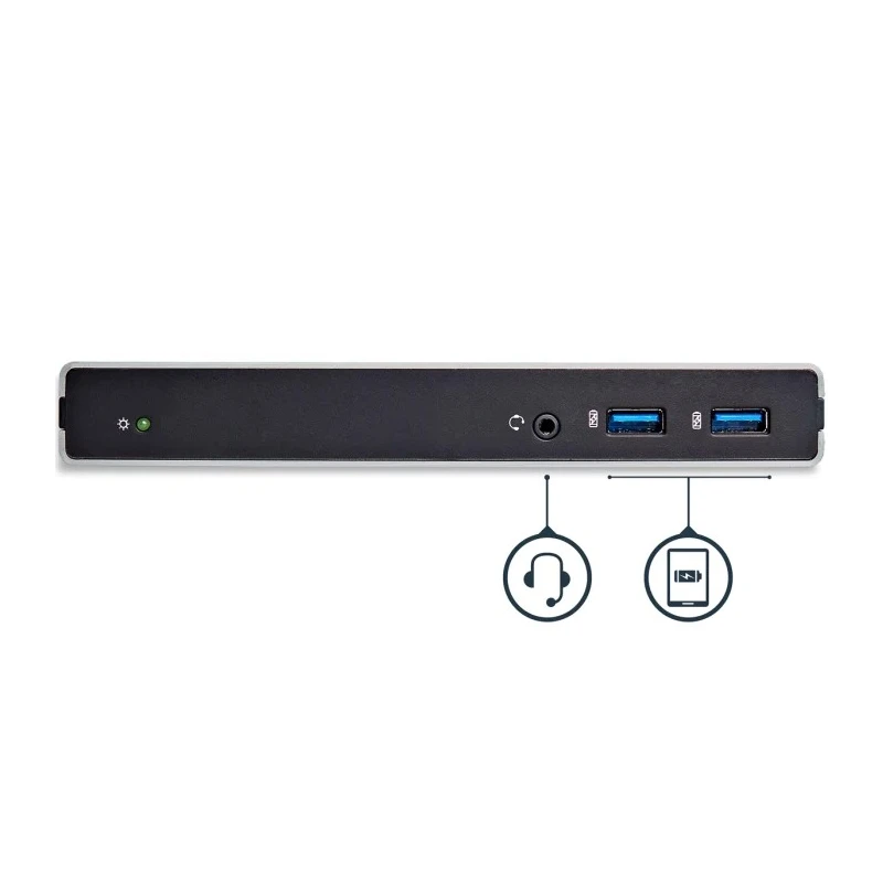 StarTech.com USB 3.0 Docking Station 5 USB Ports DVI HDMI VGA 2048 x 1152 Pixel USB3SDOCKDD