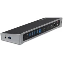 StarTech.com USB 3.0 Docking Station USB Type B, USB Type A Ports with HDMI, DisplayPort 3840 x 2160 pixel USB3DOCKH2DP