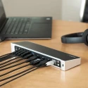 StarTech.com USB 3.0 Docking Station USB Type B, USB Type A Ports with HDMI, DisplayPort 3840 x 2160 pixel USB3DOCKH2DP