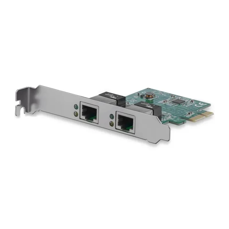 StarTech.com 2 Port PCIe RJ45 Network Card 1000Mbps 