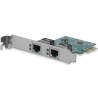 StarTech.com 2 Port PCIe RJ45 Network Card 1000Mbps