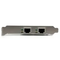 StarTech.com 2 Port PCIe RJ45 Network Card 1000Mbps 
