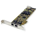 StarTech.com 2 Port PCIe RJ45 Gigabit Network Card with Power over Ethernet 25.5W per Port 