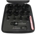 Starrett 76 mm Diameter Tungsten Carbide Tipped Multi-Purpose Hole Saw Set for Ceramic, Wood, Medium Density KMP11021