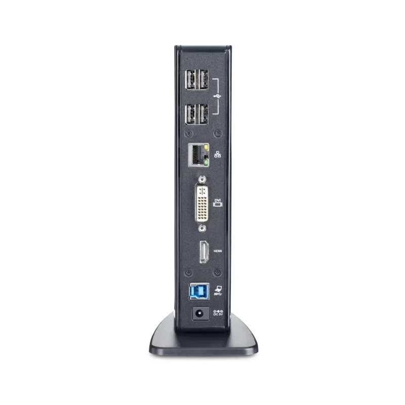 StarTech.com USB 3.0 Docking Station with HDMI, DVI, 6 USB Ports, 1920 x 1200 pixel Resolution USB3SDOCKHD