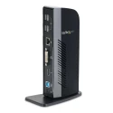 StarTech.com USB 3.0 Docking Station with HDMI, DVI, 6 USB Ports, 1920 x 1200 pixel Resolution USB3SDOCKHD