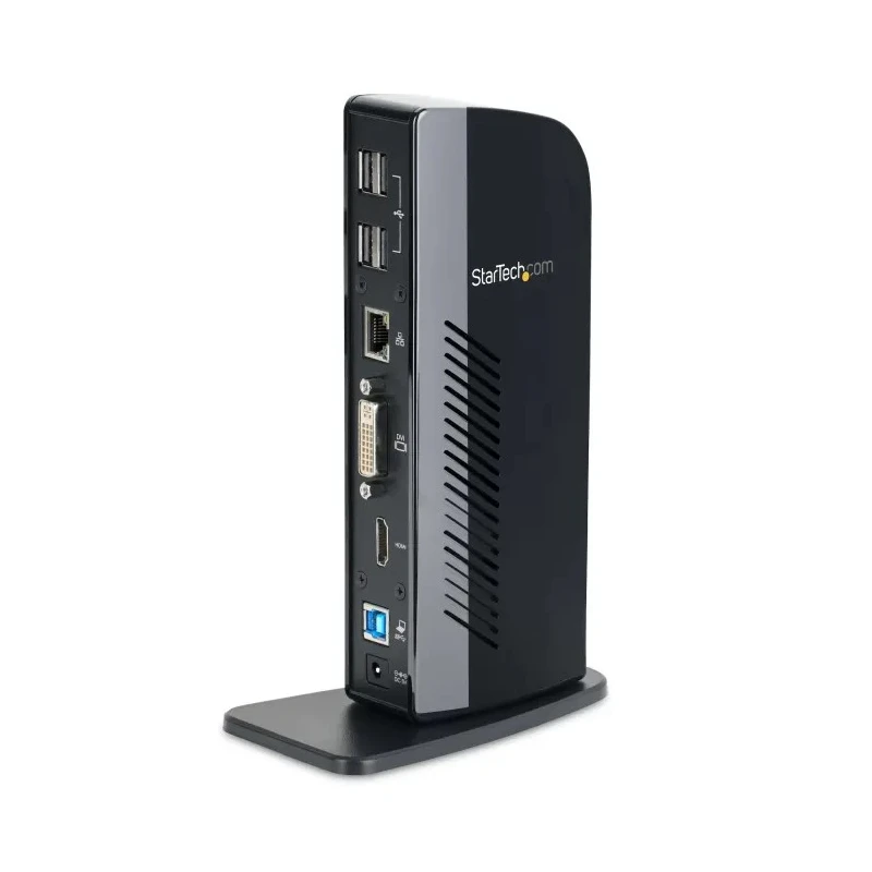 StarTech.com USB 3.0 Docking Station with HDMI, DVI, 6 USB Ports, 1920 x 1200 pixel Resolution USB3SDOCKHD