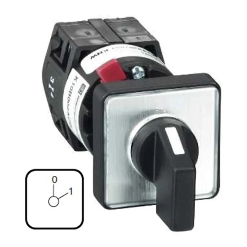 Schneider Electric Cam Switch 12A 3-Phase 2 Position 45° Black Handle Actuator K1A001ALH