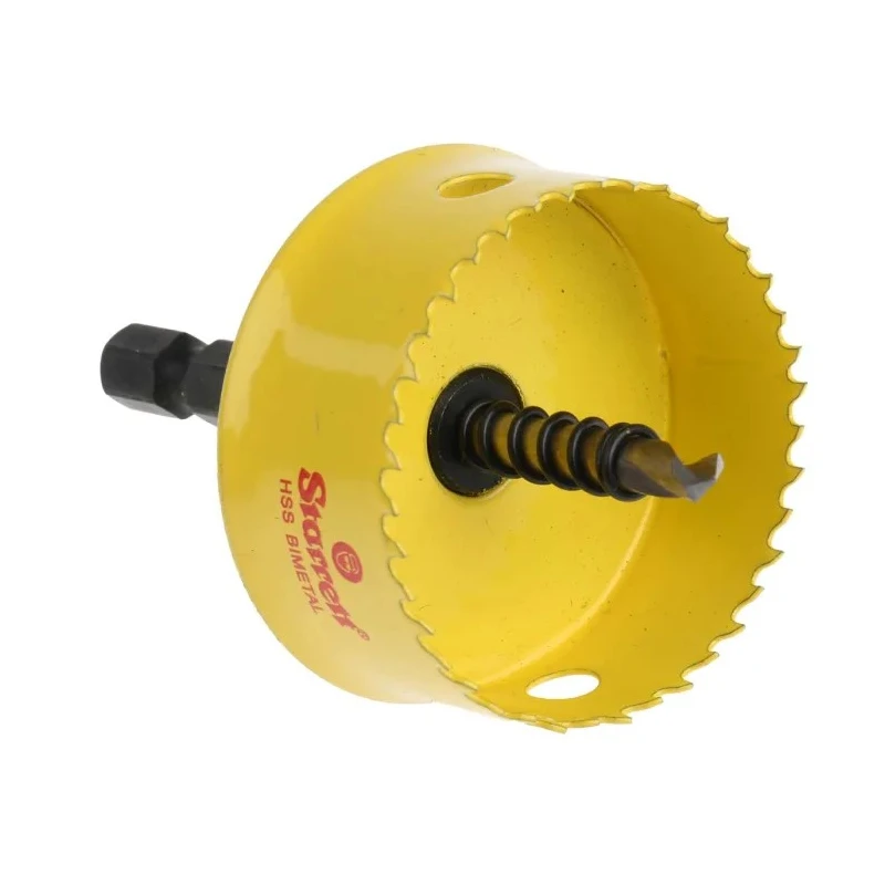 Starrett 40 mm Diameter Metal Bi-Metal Hole Saw Drill Bit KCS06001