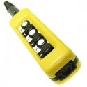 Schneider Electric 6 NO Push Button Pendant Station Yellow Polypropylene XACA671