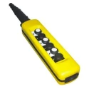 Schneider Electric 6 NO Push Button Pendant Station Yellow Polypropylene XACA671
