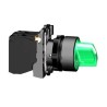 Schneider Electric Knob Selector Switch Illuminated 3 Positions SPDT 22 mm Cutout Diameter Harmony XB5 XB5AK133M5