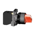 Schneider Electric Illuminated Knob Selector Switch SPDT 3 Positions 22 mm Cutout Diameter XB5AK134M5